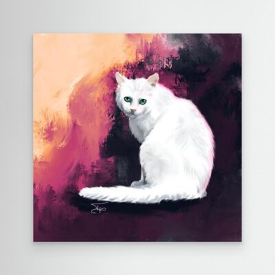 Amber (rood) | Fine Art Canvas Print